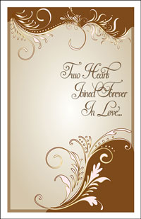 Wedding Program Cover Template 8G - Graphic 4